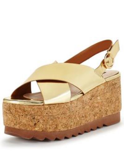 Lost Ink Cleated Flatform Sandal Lost Ink Cleated Flatform Sandal